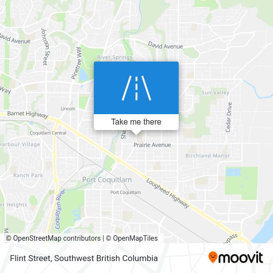 Flint Street map