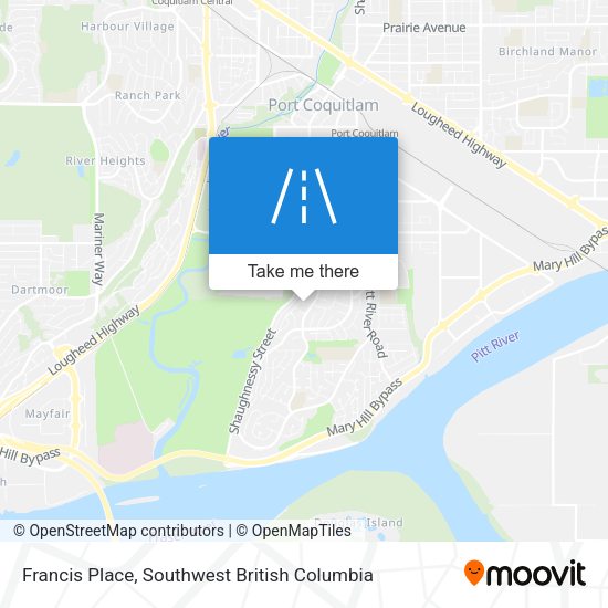 Francis Place map