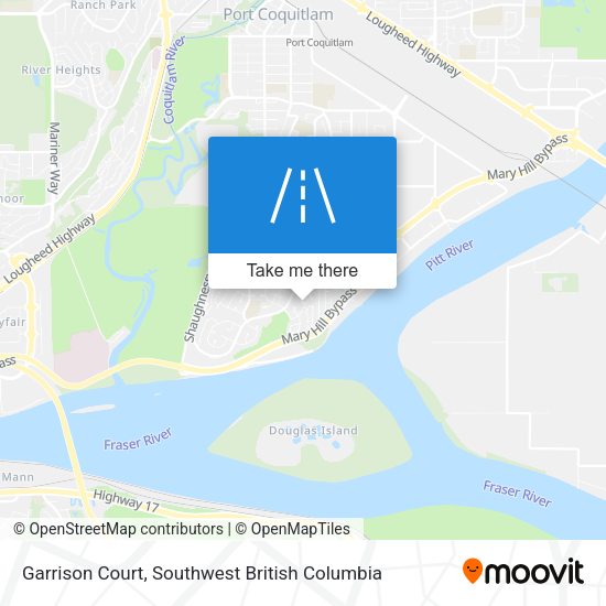 Garrison Court map