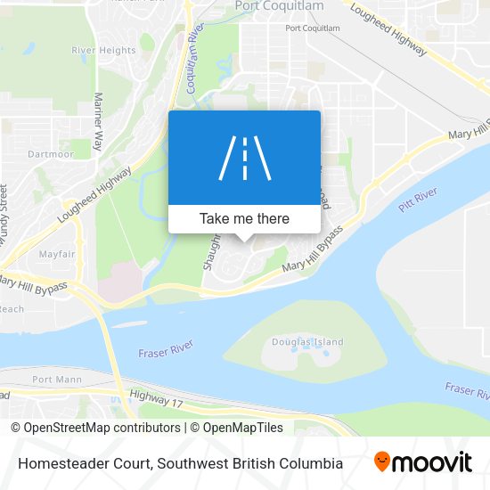 Homesteader Court map