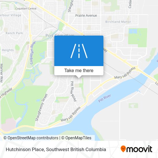 Hutchinson Place map
