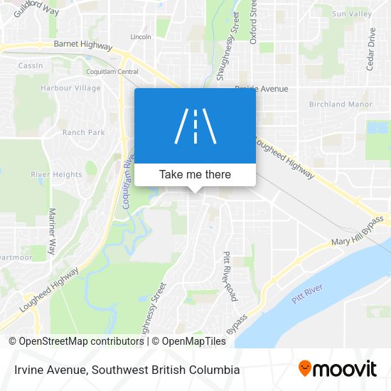 Irvine Avenue plan