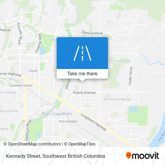 Kennedy Street map