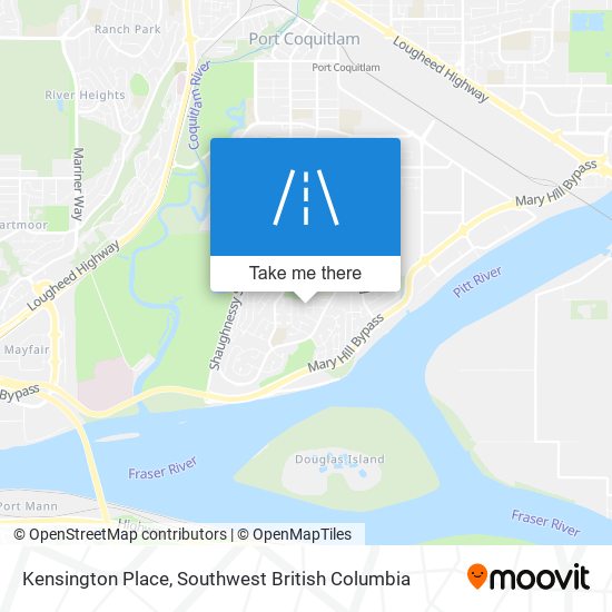 Kensington Place map