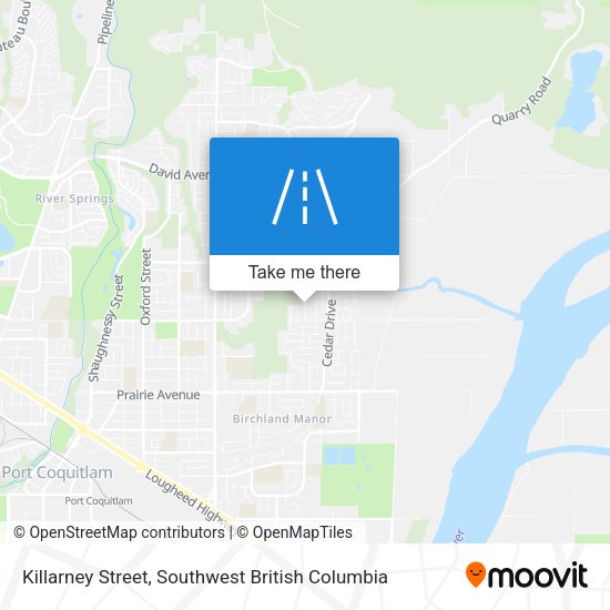 Killarney Street map