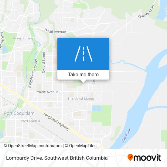 Lombardy Drive plan