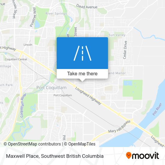 Maxwell Place map