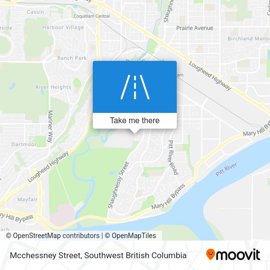 Mcchessney Street map