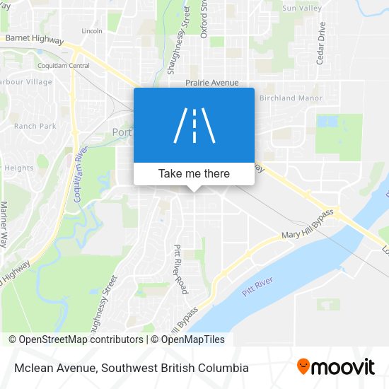Mclean Avenue map