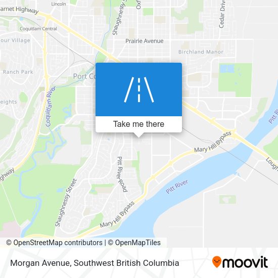 Morgan Avenue map
