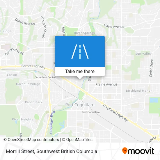 Morrill Street map