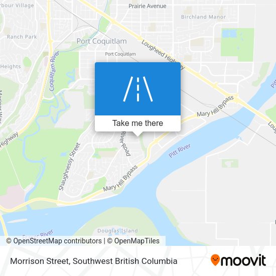 Morrison Street map