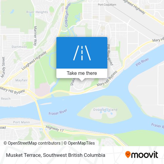 Musket Terrace map