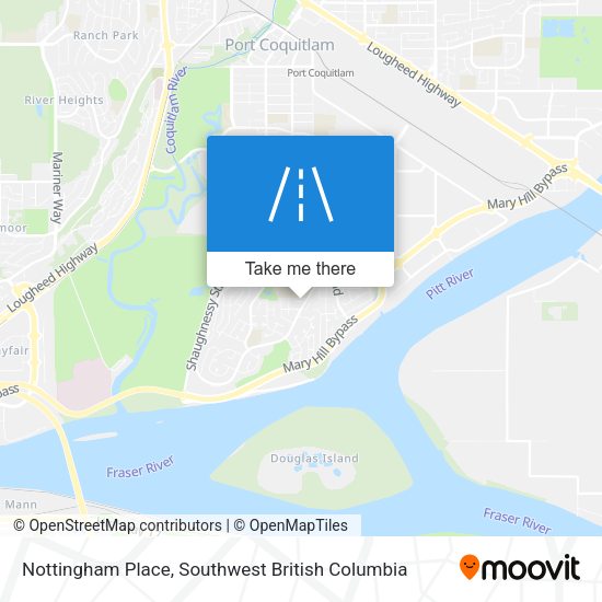 Nottingham Place plan