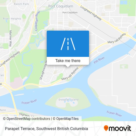 Parapet Terrace map