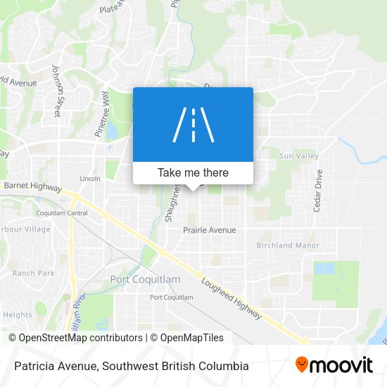 Patricia Avenue map