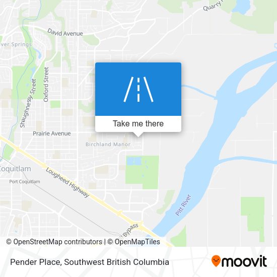 Pender Place map