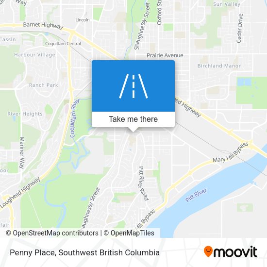 Penny Place map