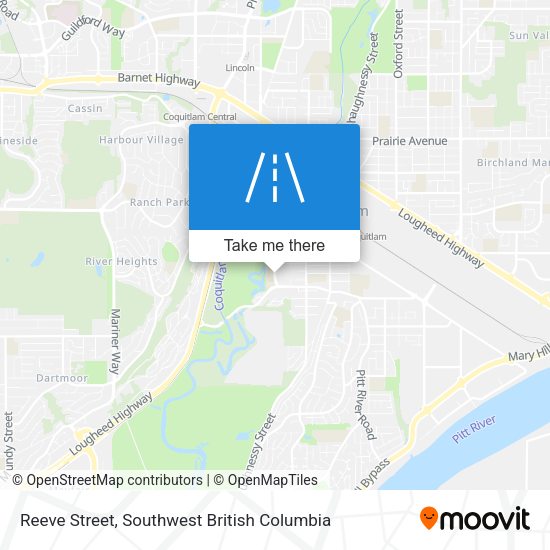 Reeve Street map
