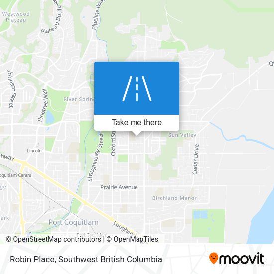 Robin Place map