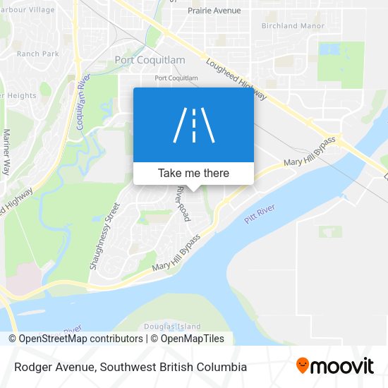 Rodger Avenue map