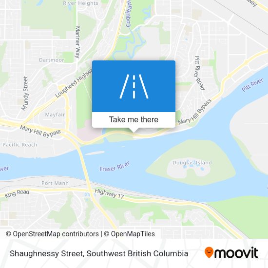Shaughnessy Street map