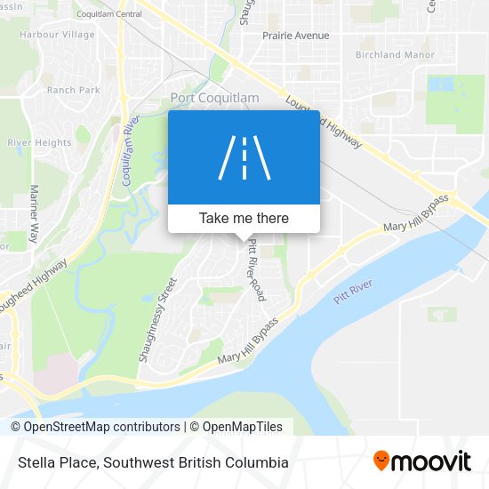 Stella Place map