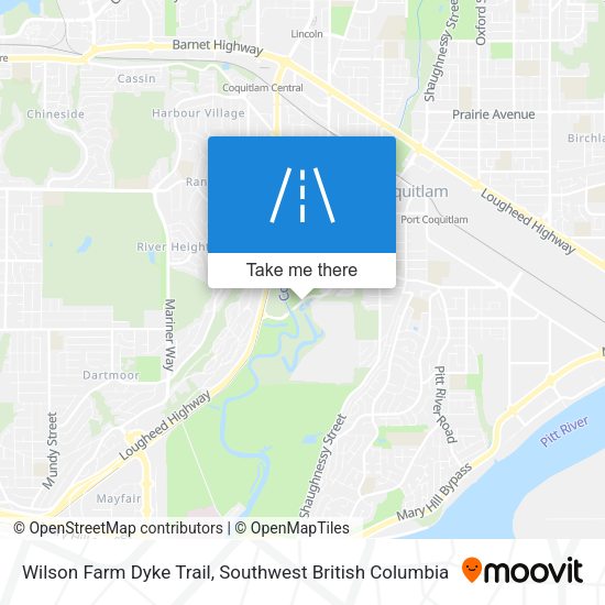 Wilson Farm Dyke Trail plan