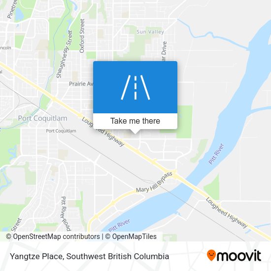Yangtze Place map