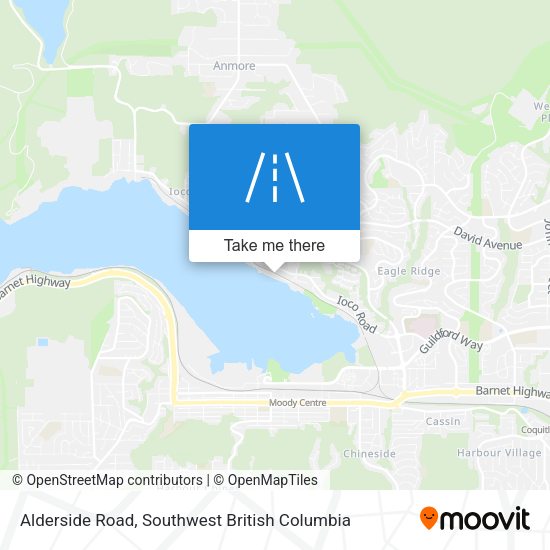 Alderside Road map