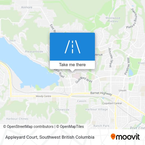 Appleyard Court map