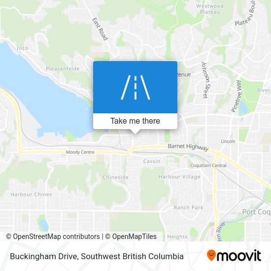 Buckingham Drive map