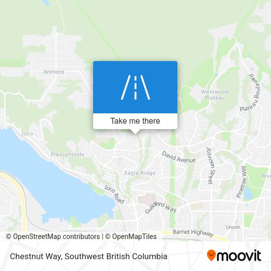 Chestnut Way map