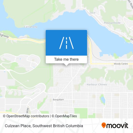 Culzean Place map