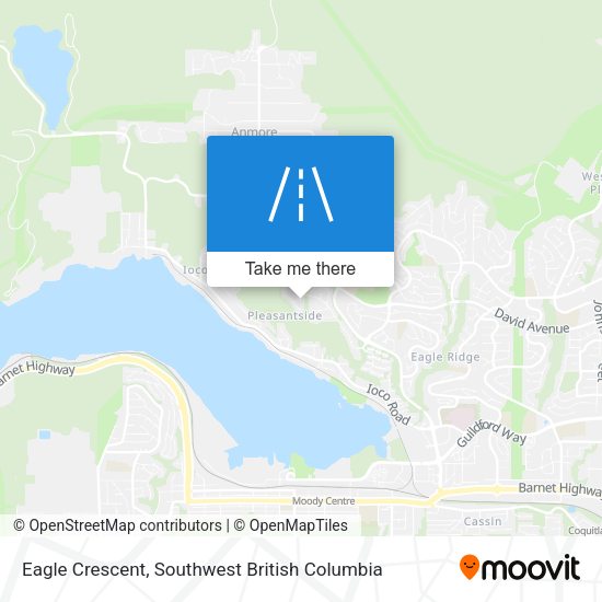 Eagle Crescent map