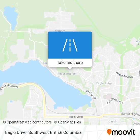 Eagle Drive map