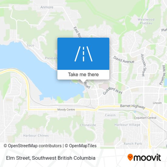 Elm Street map