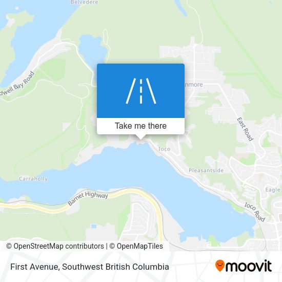 First Avenue map