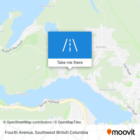 Fourth Avenue map