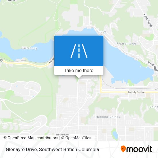 Glenayre Drive map