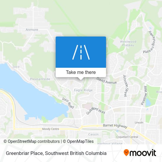 Greenbriar Place map