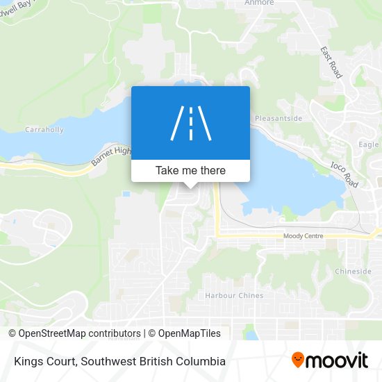Kings Court map
