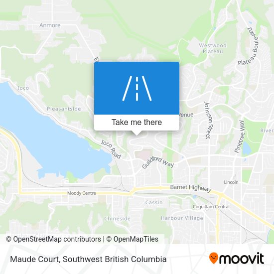 Maude Court map
