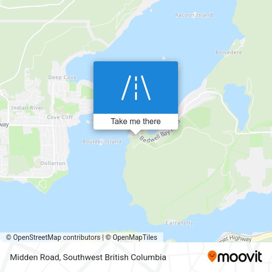 Midden Road map