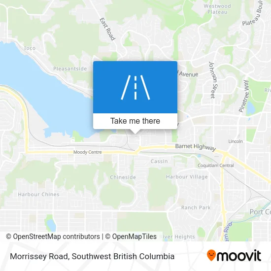 Morrissey Road map