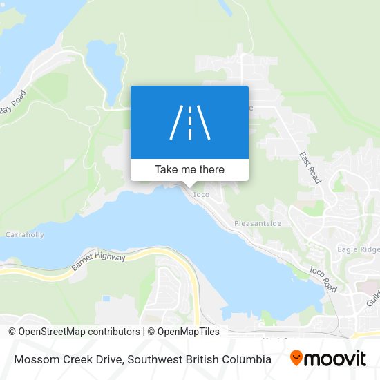 Mossom Creek Drive plan