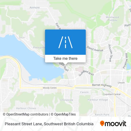 Pleasant Street Lane map