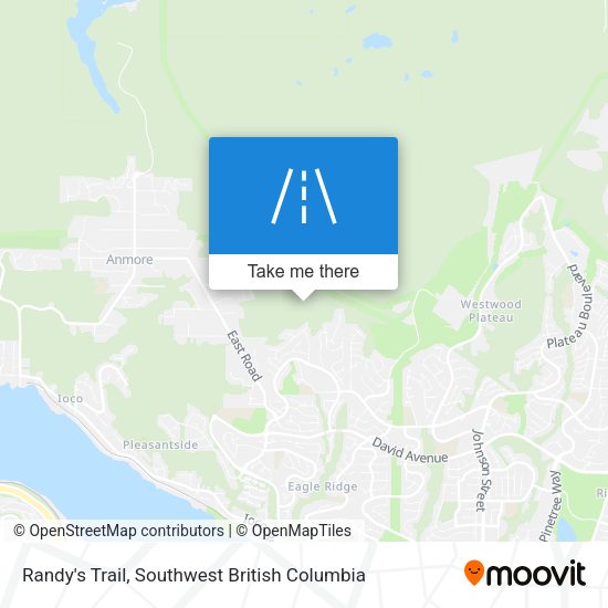 Randy's Trail map