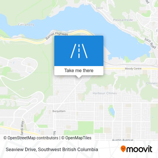 Seaview Drive map