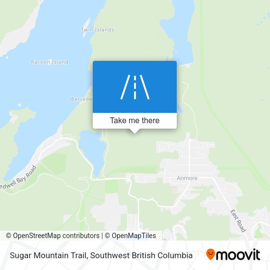 Sugar Mountain Trail map